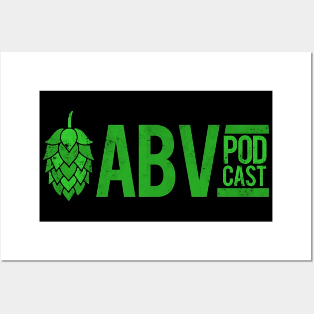 The ABV Podcast - Hop Logo Wall Art by The Most Magical Place On Shirts